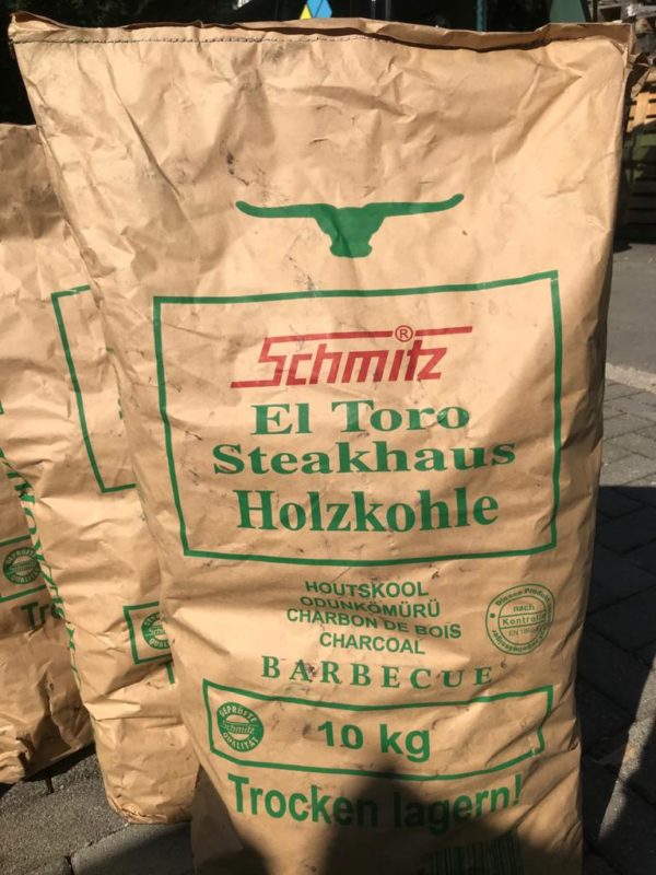 Holzkohle El Toro 10 kg