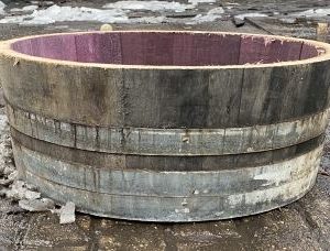 Fassabschnitt dunkel
